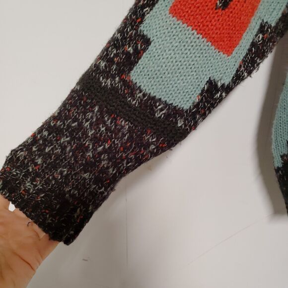 VINTAGE Espirit Sport Heavyweight Wool Blend Sweater Size M Oversized Warm Knit - Picture 2 of 6